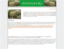 Tablet Screenshot of dinosauri.info